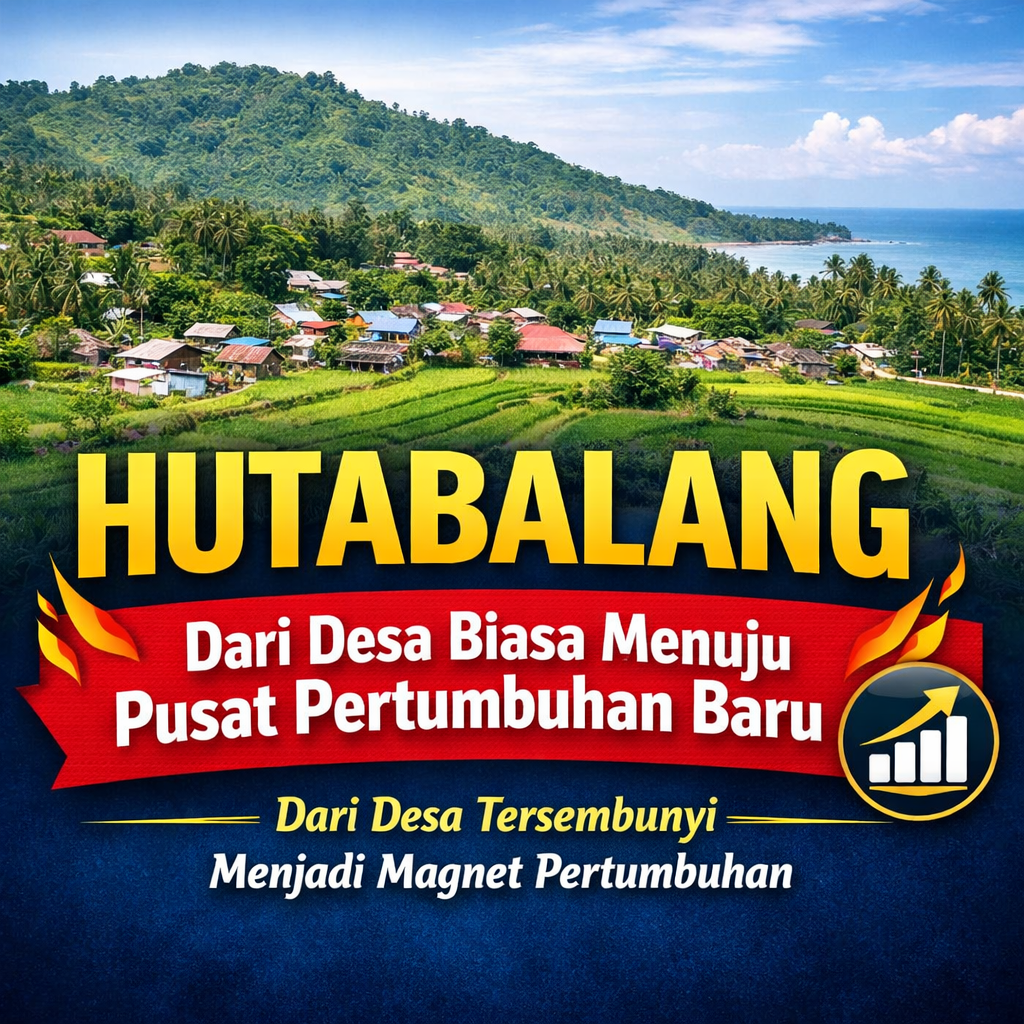 Hutabalang dan Transformasi Wilayah: Dari Desa Biasa Menuju Pusat Pertumbuhan Baru