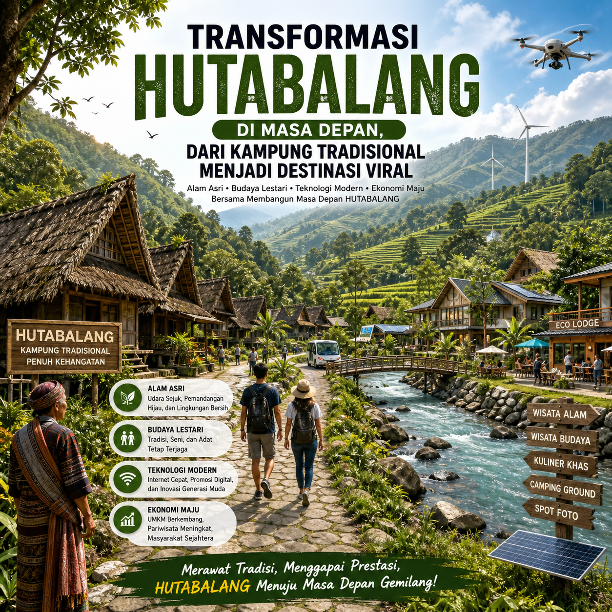 Transformasi Hutabalang di Masa Depan, Dari Kampung Tradisional Menjadi Destinasi Viral